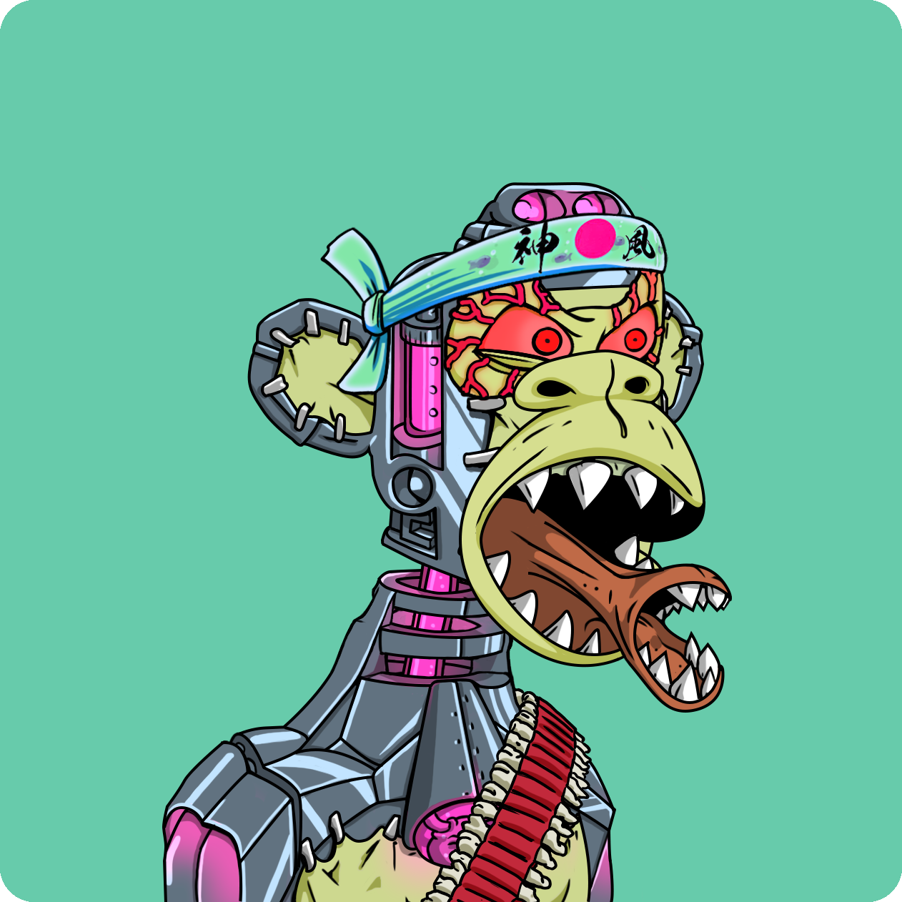 Yuga Labs - Mutant Ape Yacht Club - NFT # 14460