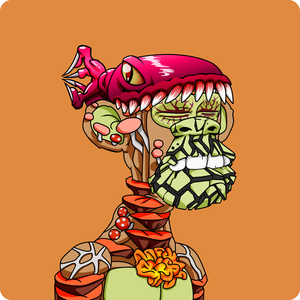 Yuga Labs - Mutant Ape Yacht Club - NFT # 3091