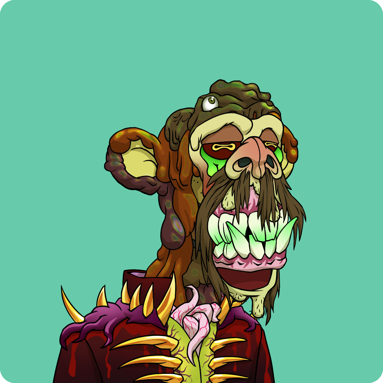 Yuga Labs - Mutant Ape Yacht Club - NFT # 9308