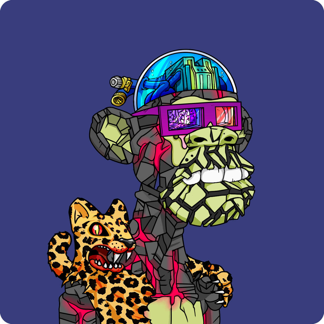 Yuga Labs - Mutant Ape Yacht Club - NFT # 27852