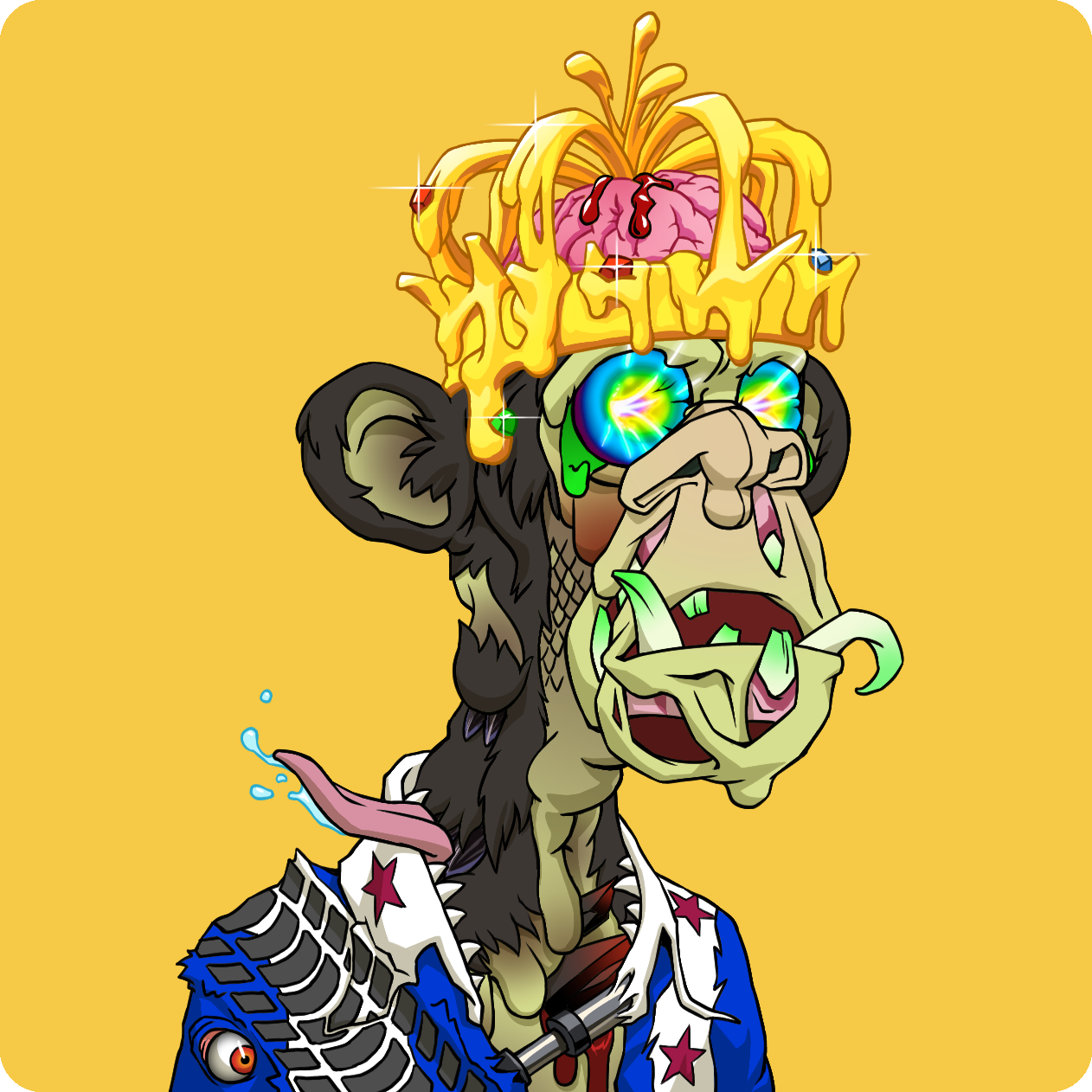 Yuga Labs - Mutant Ape Yacht Club - NFT # 17885