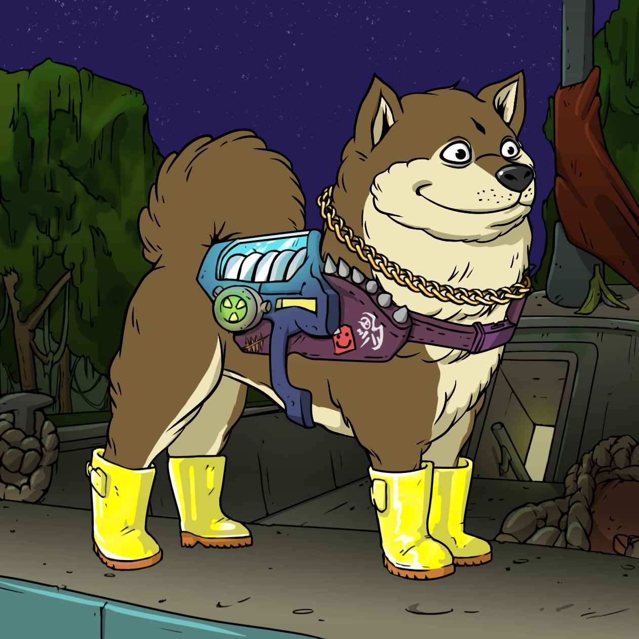 Yuga Labs - Bored Ape Kennel Club - NFT # 9886