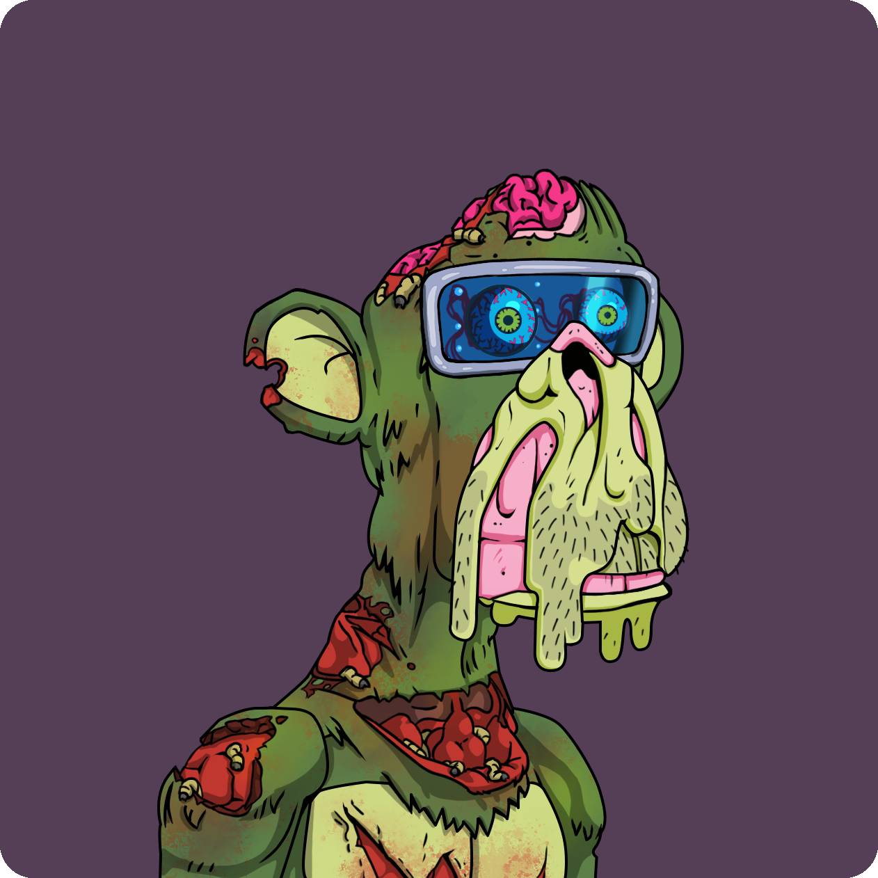 Yuga Labs - Mutant Ape Yacht Club - NFT # 4288