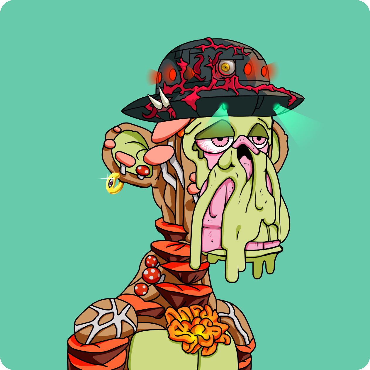 Yuga Labs - Mutant Ape Yacht Club - NFT # 3848