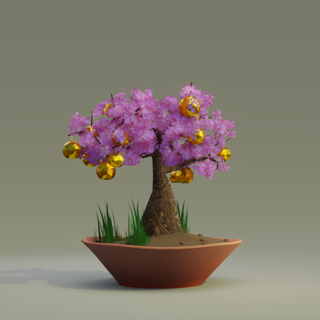 ZENFT Garden Society - Bonsai - Bonsai #355 - NFT # 355