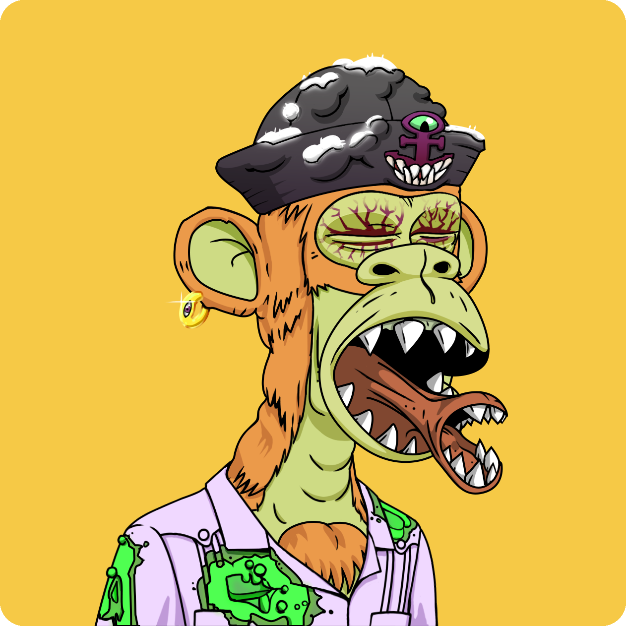 Yuga Labs - Mutant Ape Yacht Club - NFT # 18060