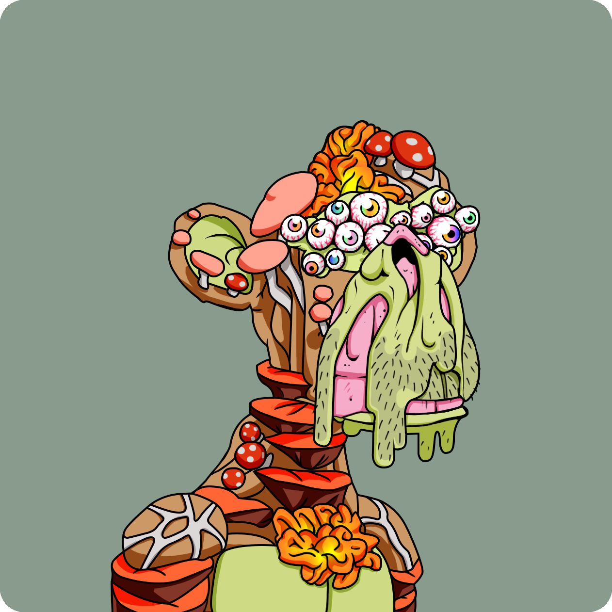 Yuga Labs - Mutant Ape Yacht Club - NFT # 754