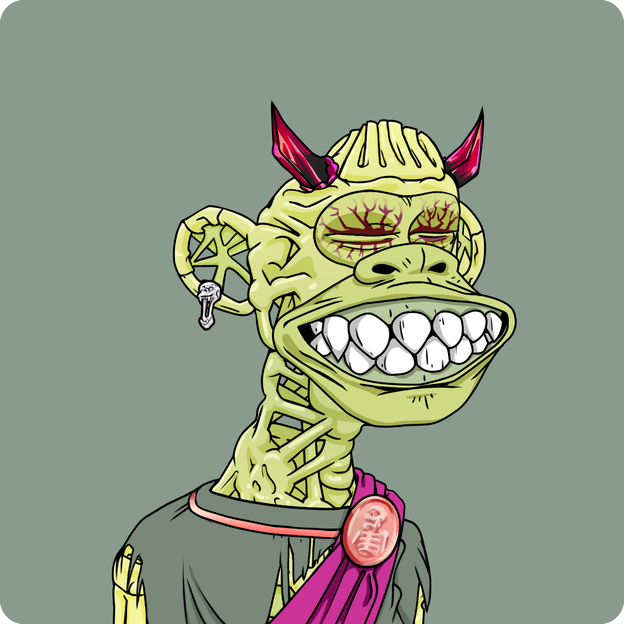 Yuga Labs - Mutant Ape Yacht Club - NFT # 8921