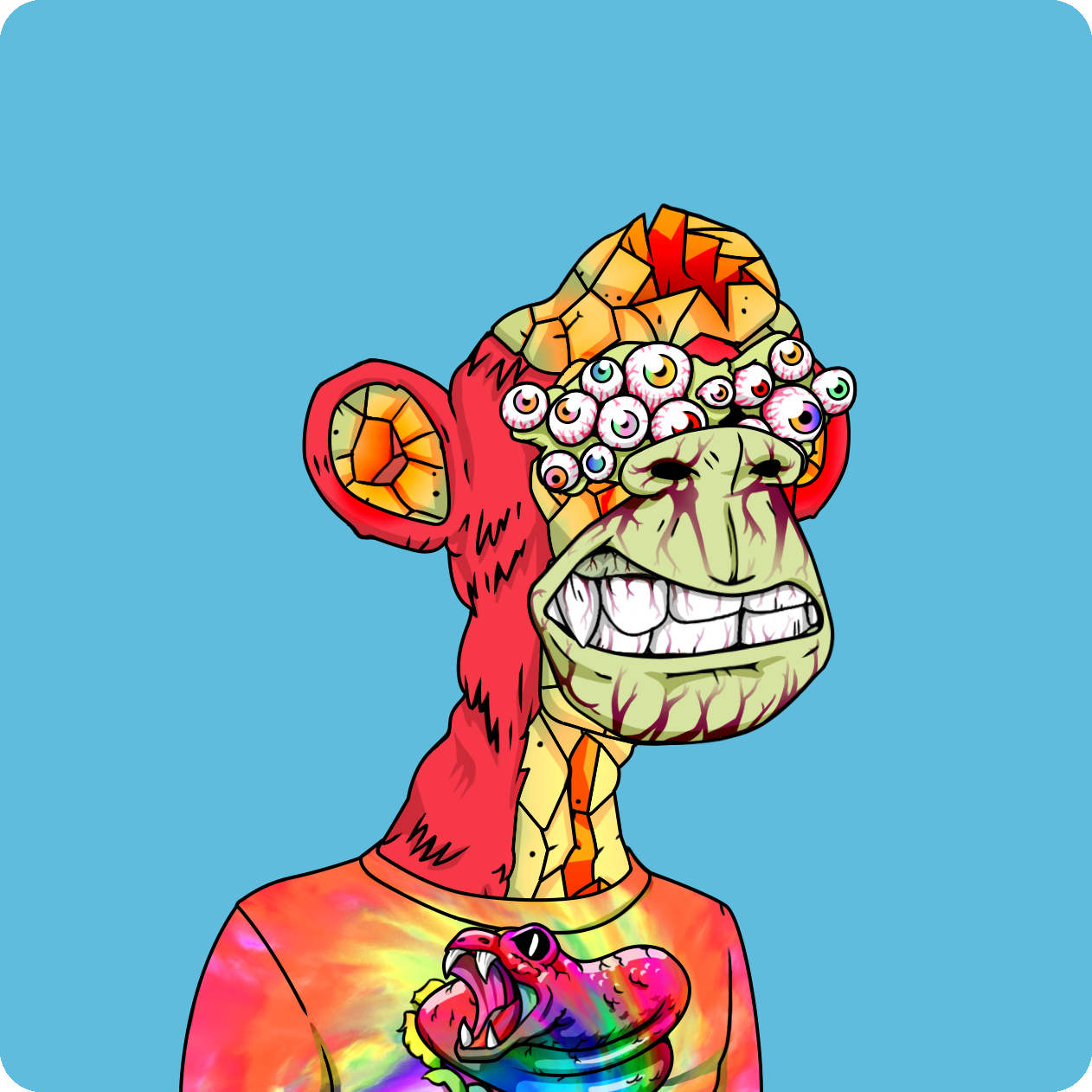 Yuga Labs - Mutant Ape Yacht Club - NFT # 12840