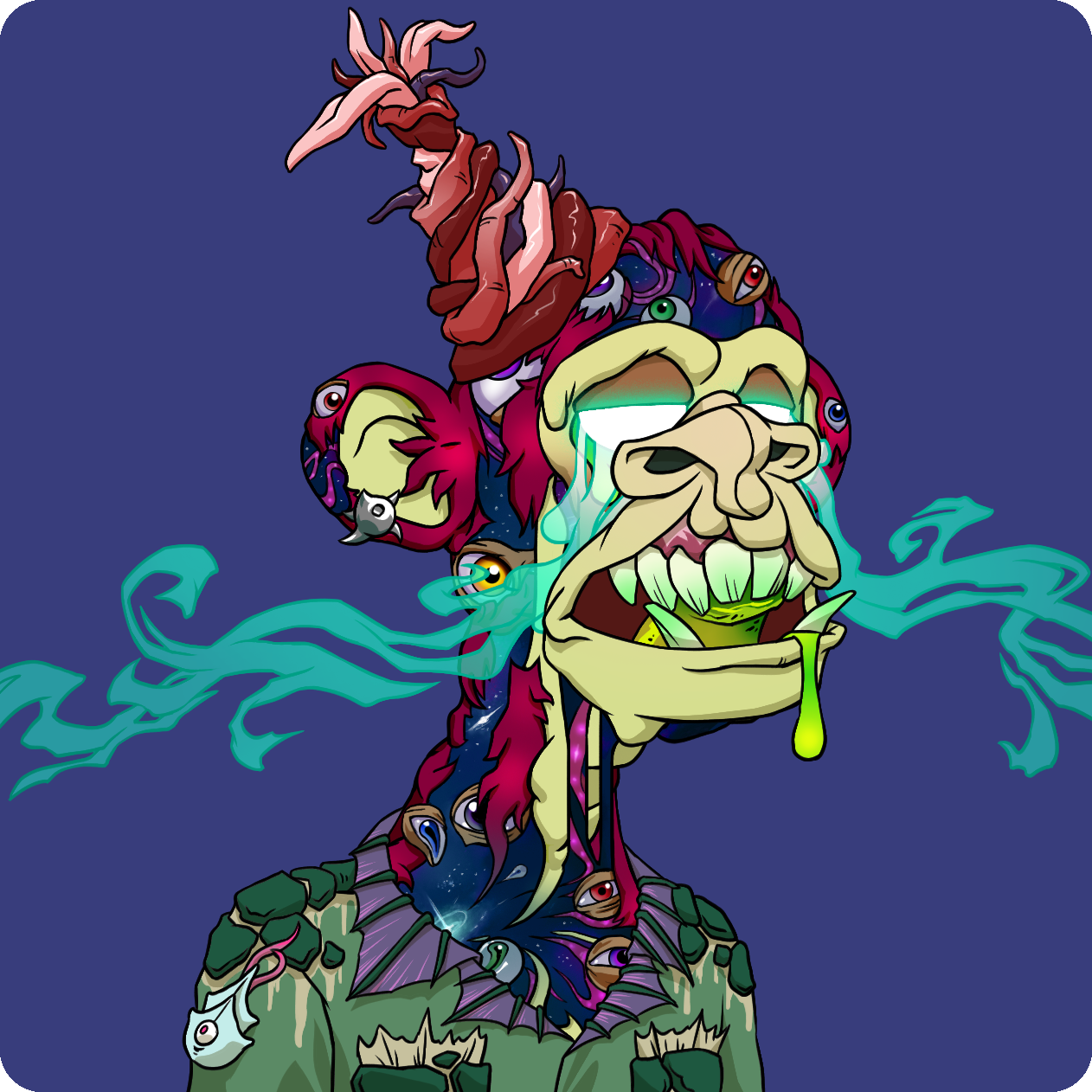 Yuga Labs - Mutant Ape Yacht Club - NFT # 2418