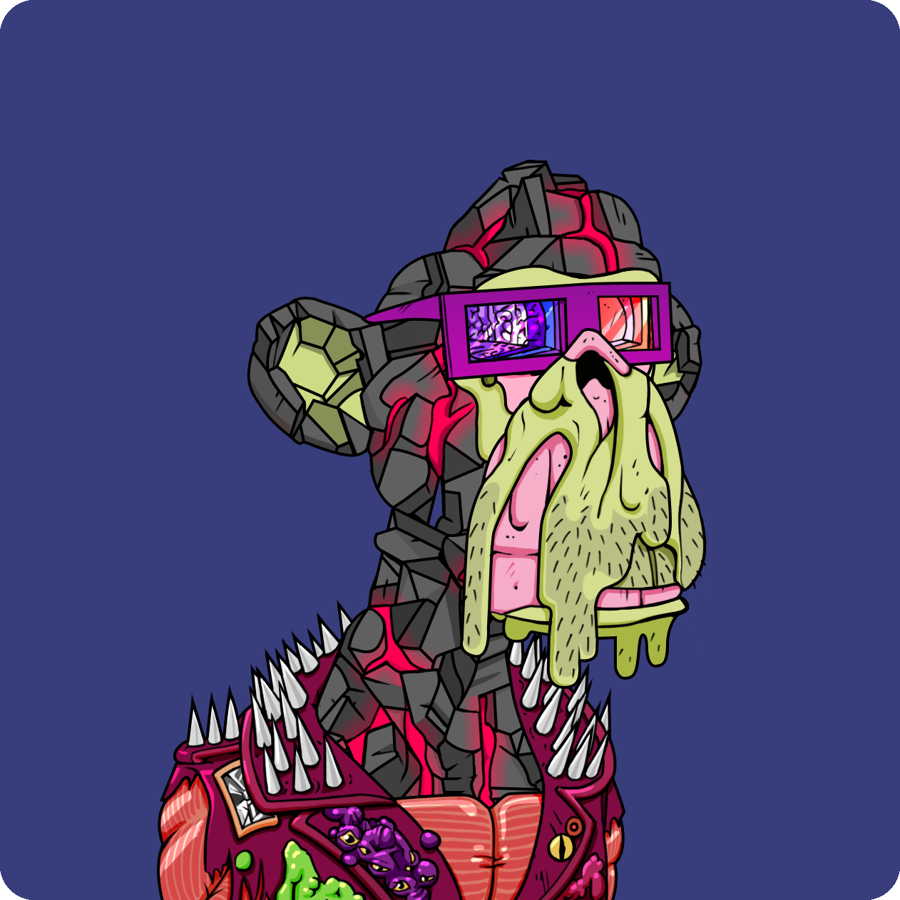 Yuga Labs - Mutant Ape Yacht Club - NFT # 13494