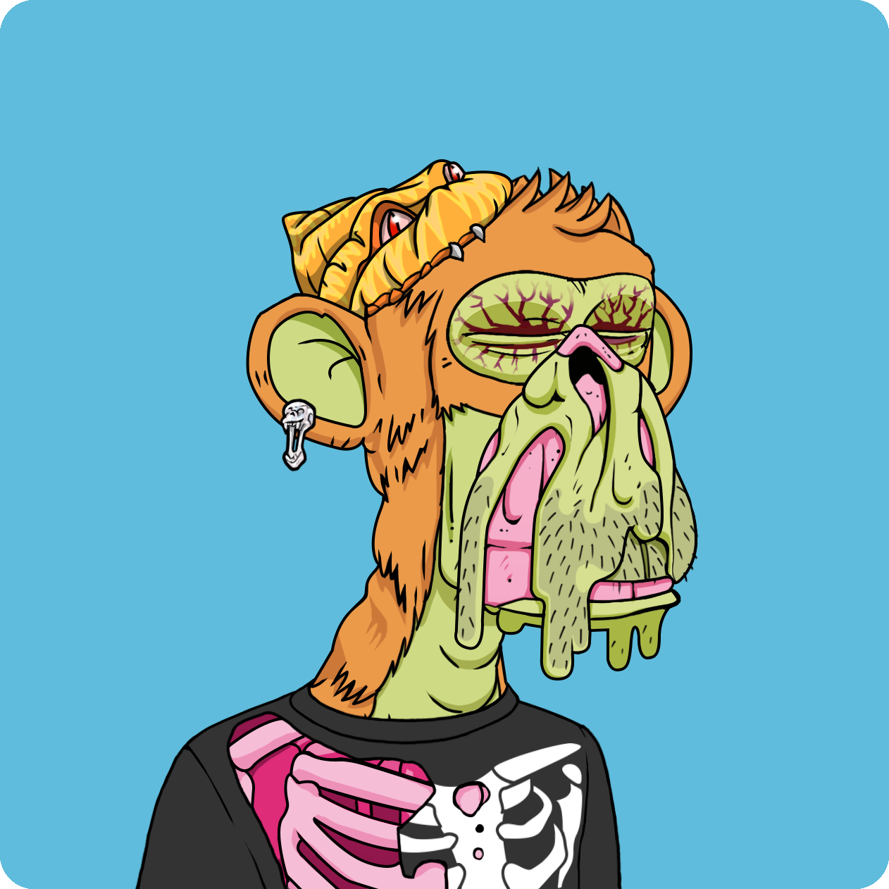 Yuga Labs - Mutant Ape Yacht Club - NFT # 3046