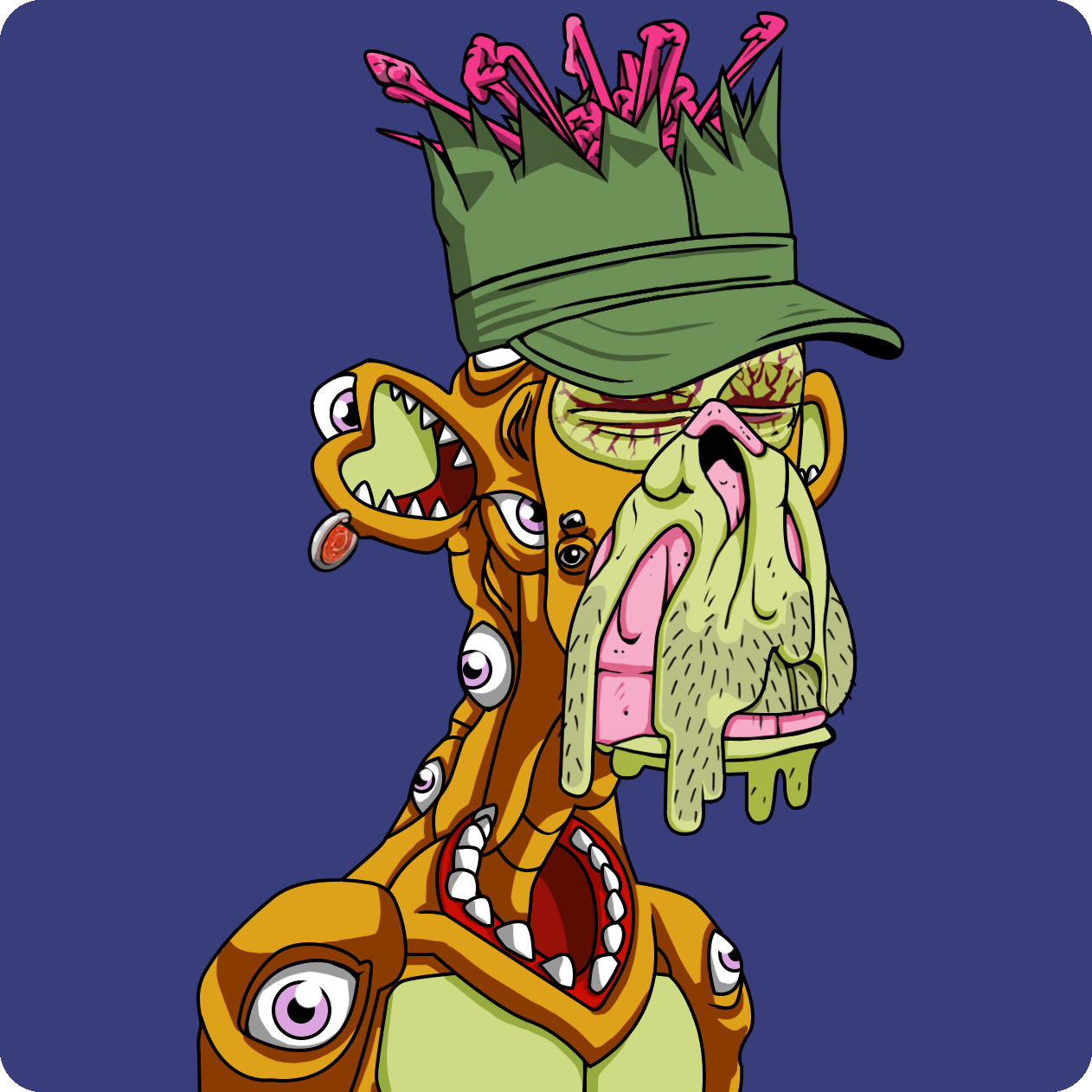 Yuga Labs - Mutant Ape Yacht Club - NFT # 1593