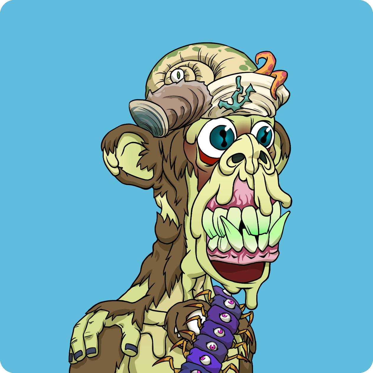 Yuga Labs - Mutant Ape Yacht Club - NFT # 10965