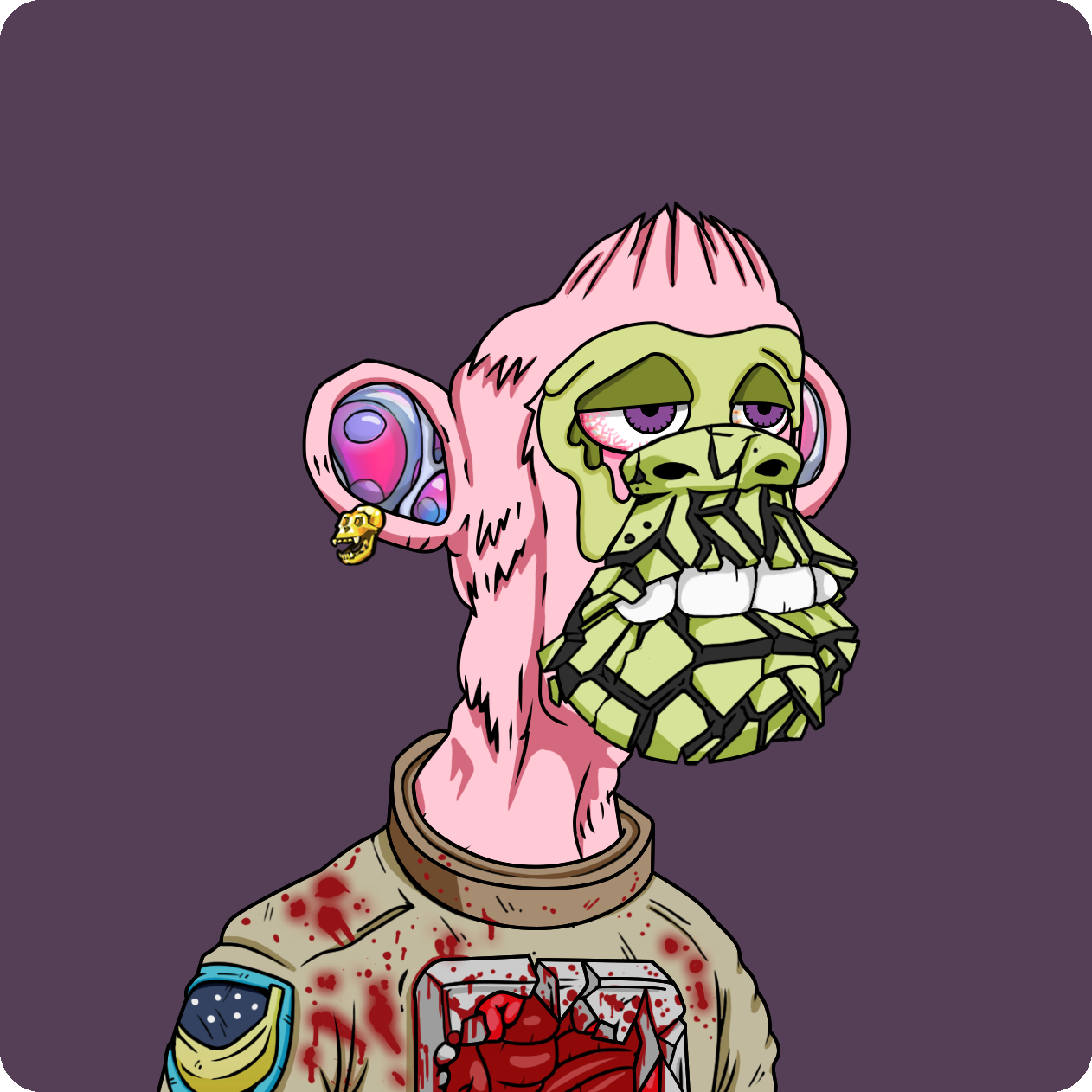 Yuga Labs - Mutant Ape Yacht Club - NFT # 13536