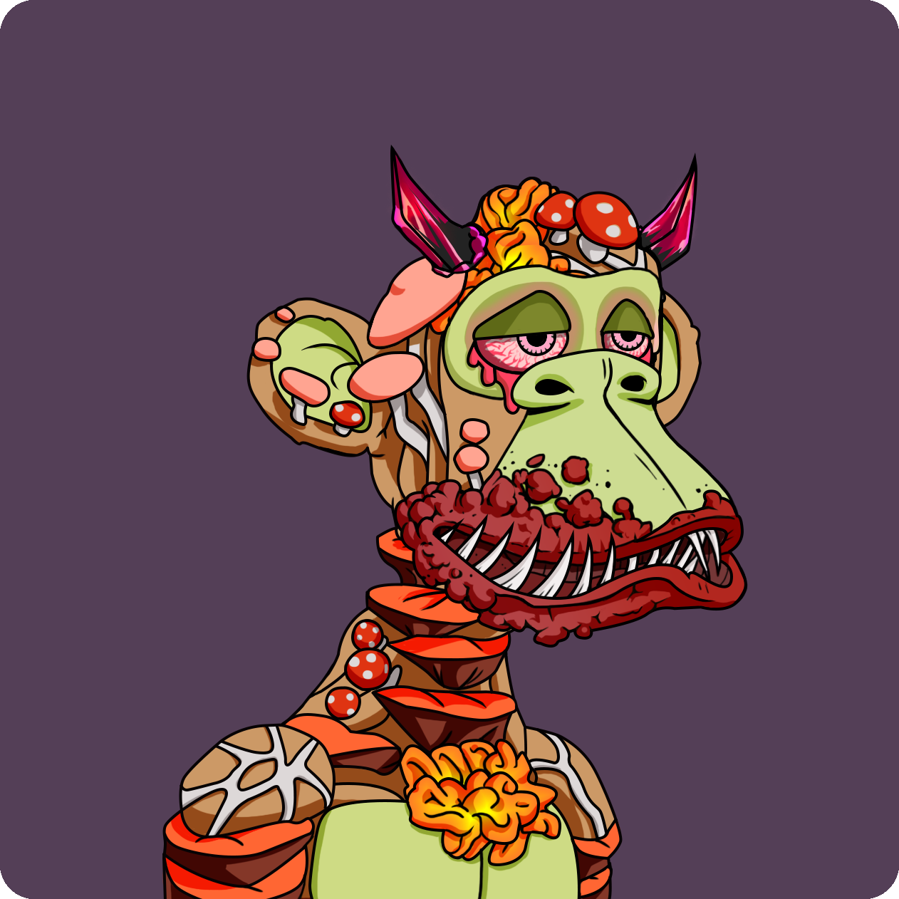 Yuga Labs - Mutant Ape Yacht Club - NFT # 28766