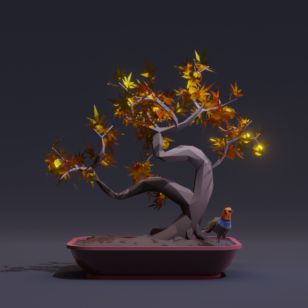 ZENFT Garden Society - Bonsai - Bonsai #8288 - NFT # 8288