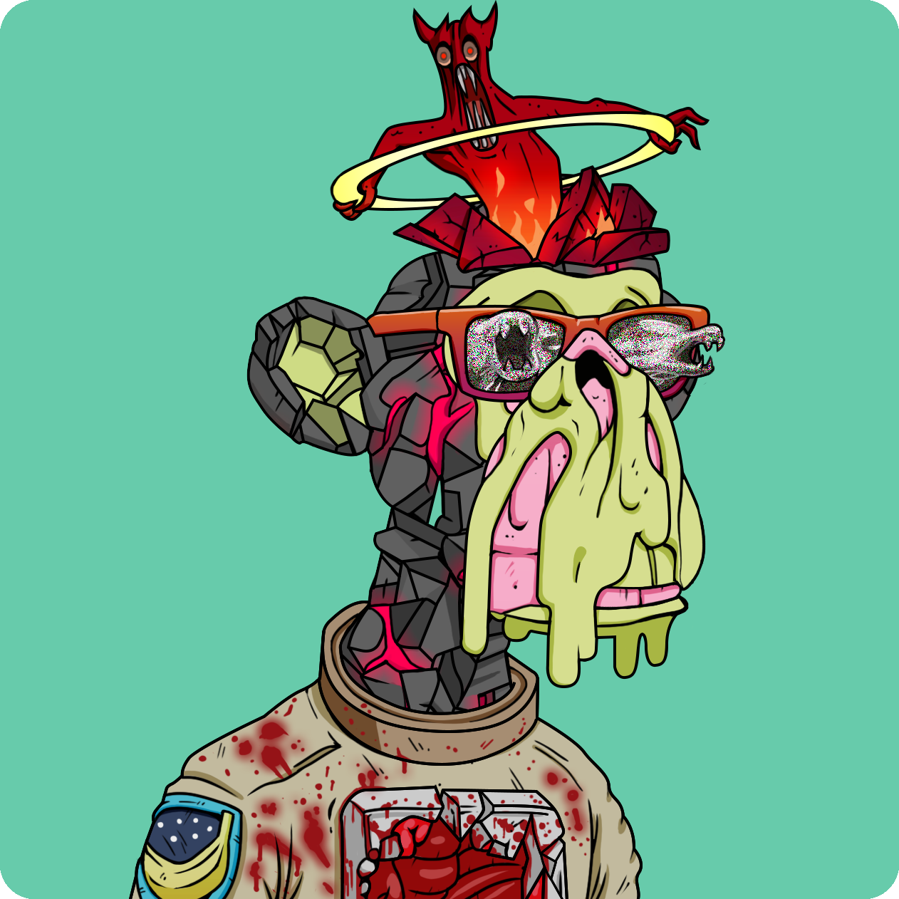 Yuga Labs - Mutant Ape Yacht Club - NFT # 491