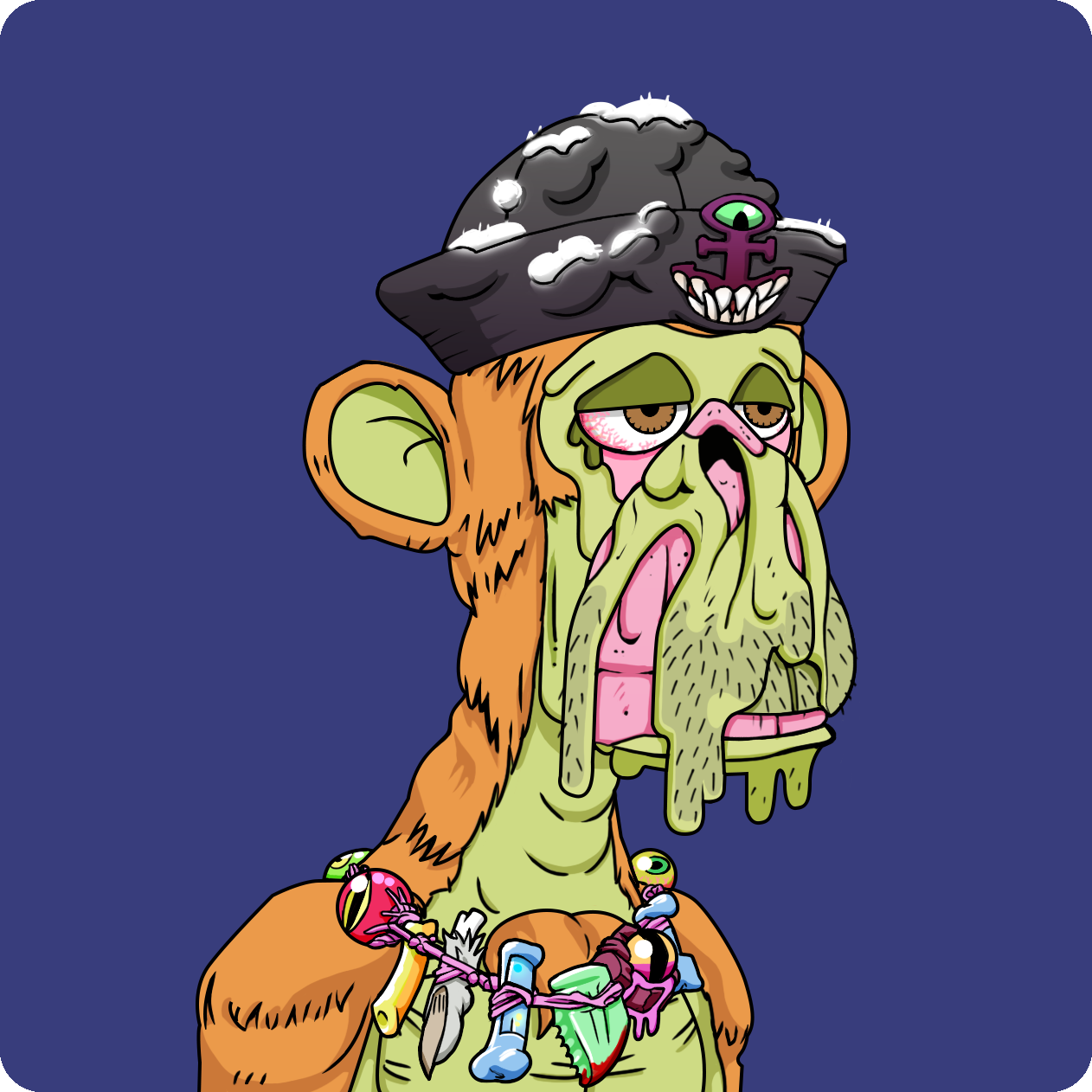 Yuga Labs - Mutant Ape Yacht Club - NFT # 2168