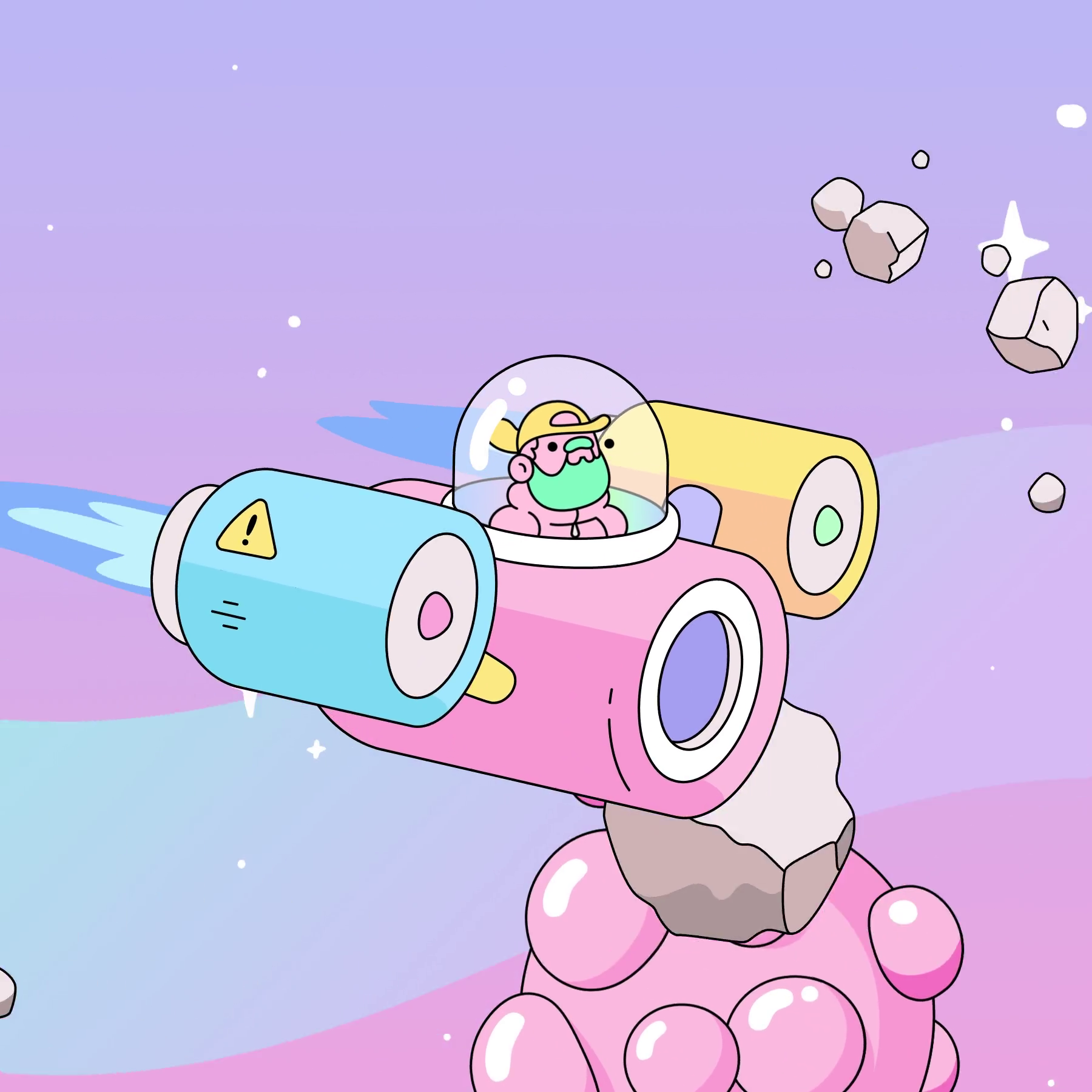 The Doodles Founders - Space Doodles - Space Doodle #9945 - NFT # 9945