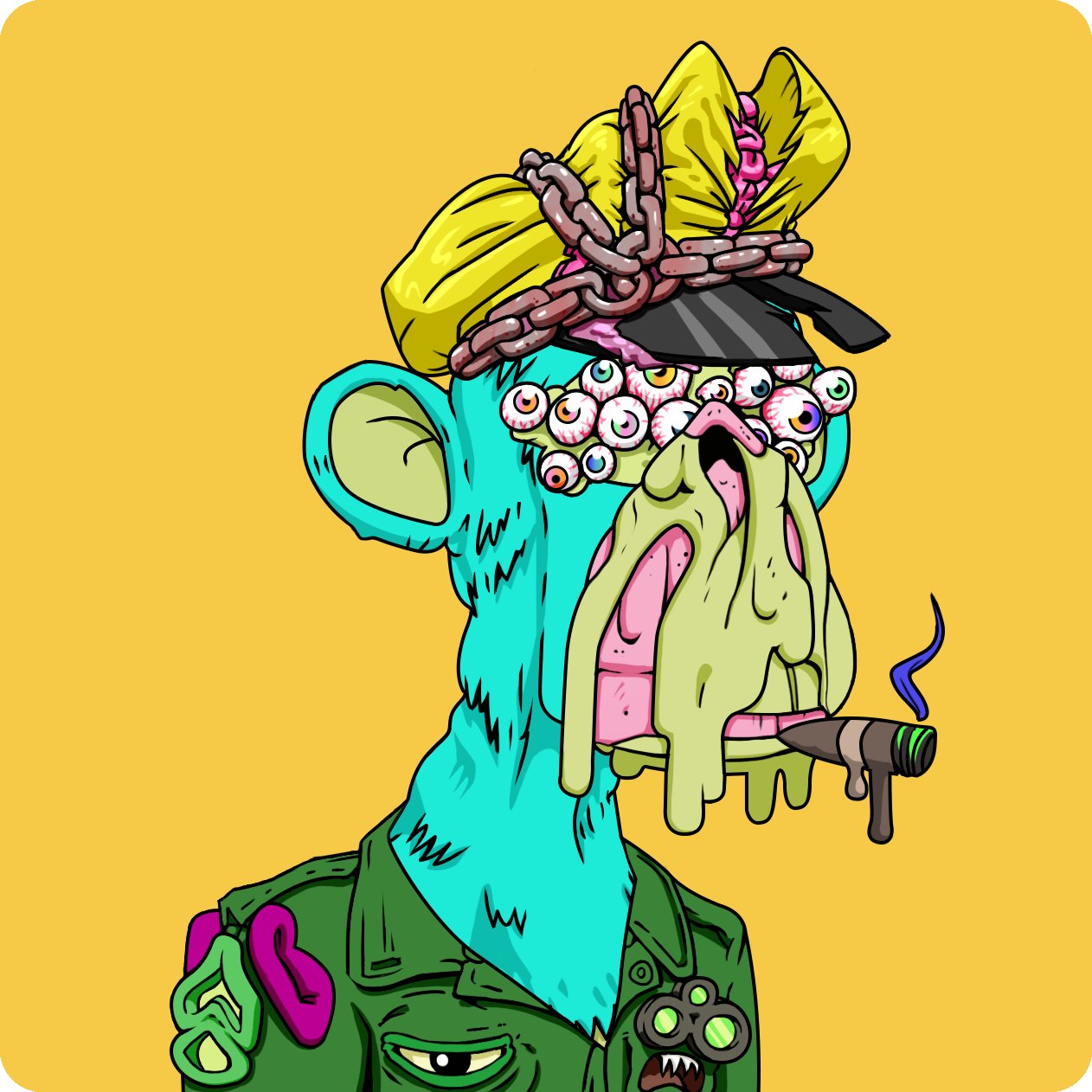 Yuga Labs - Mutant Ape Yacht Club - NFT # 18646