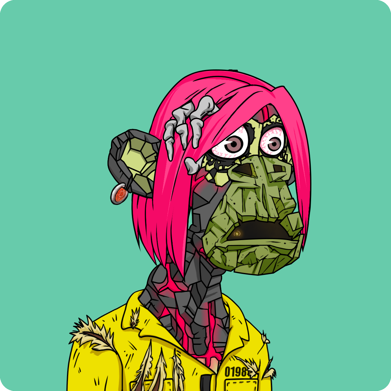 Yuga Labs - Mutant Ape Yacht Club - NFT # 1652