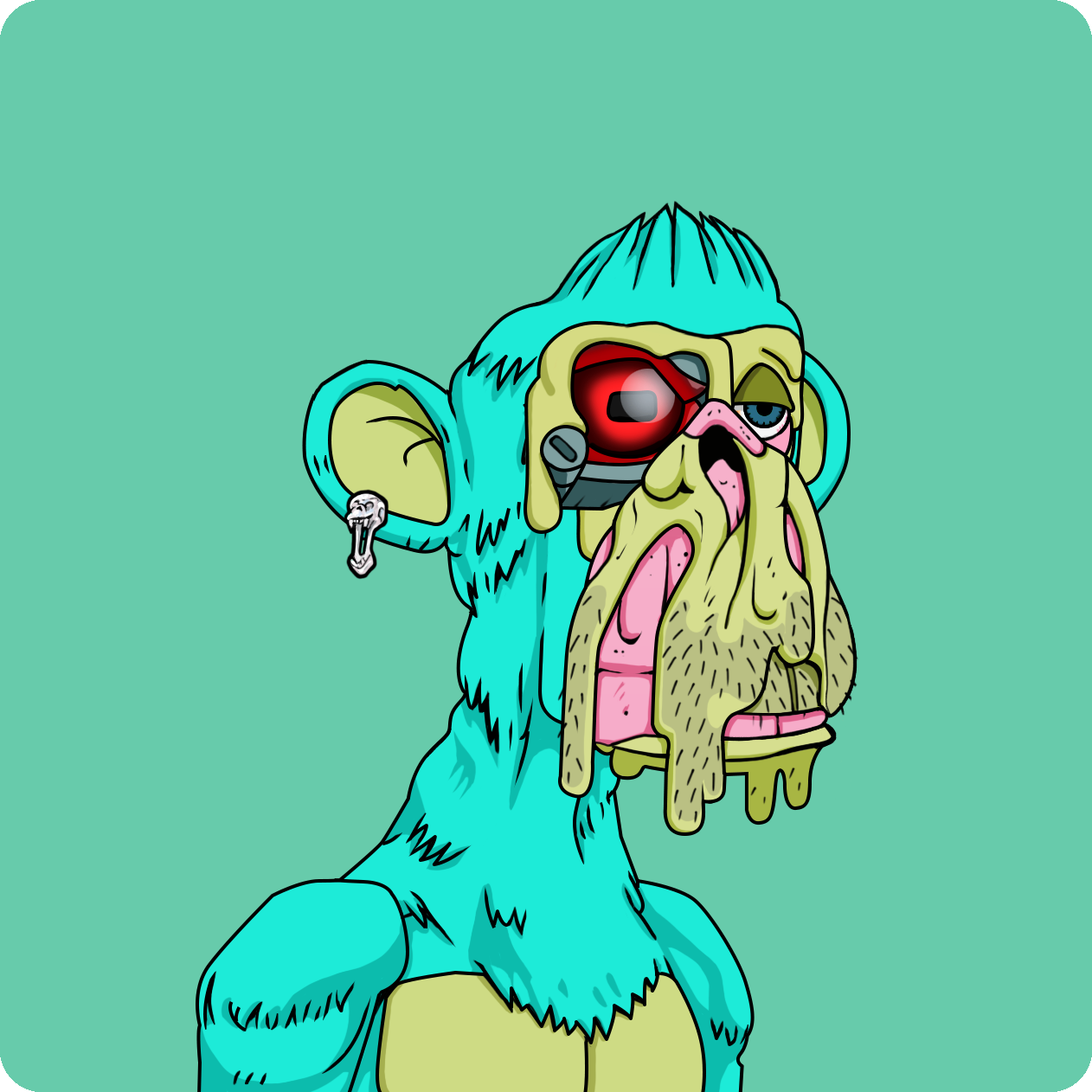 Yuga Labs - Mutant Ape Yacht Club - NFT # 15756