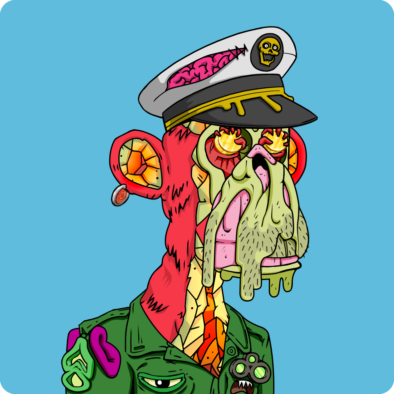 Yuga Labs - Mutant Ape Yacht Club - NFT # 8370