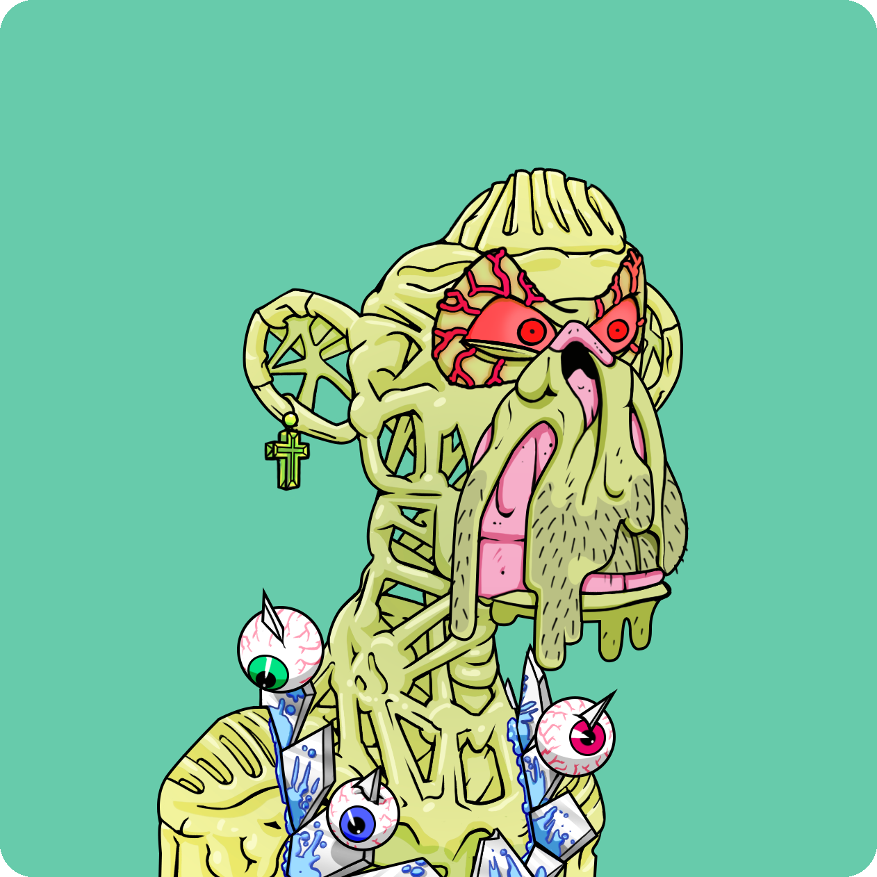 Yuga Labs - Mutant Ape Yacht Club - NFT # 12200