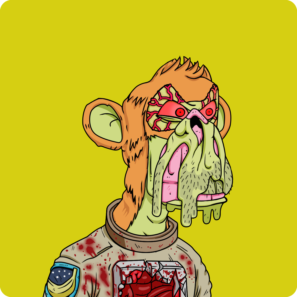 Yuga Labs - Mutant Ape Yacht Club - NFT # 20572