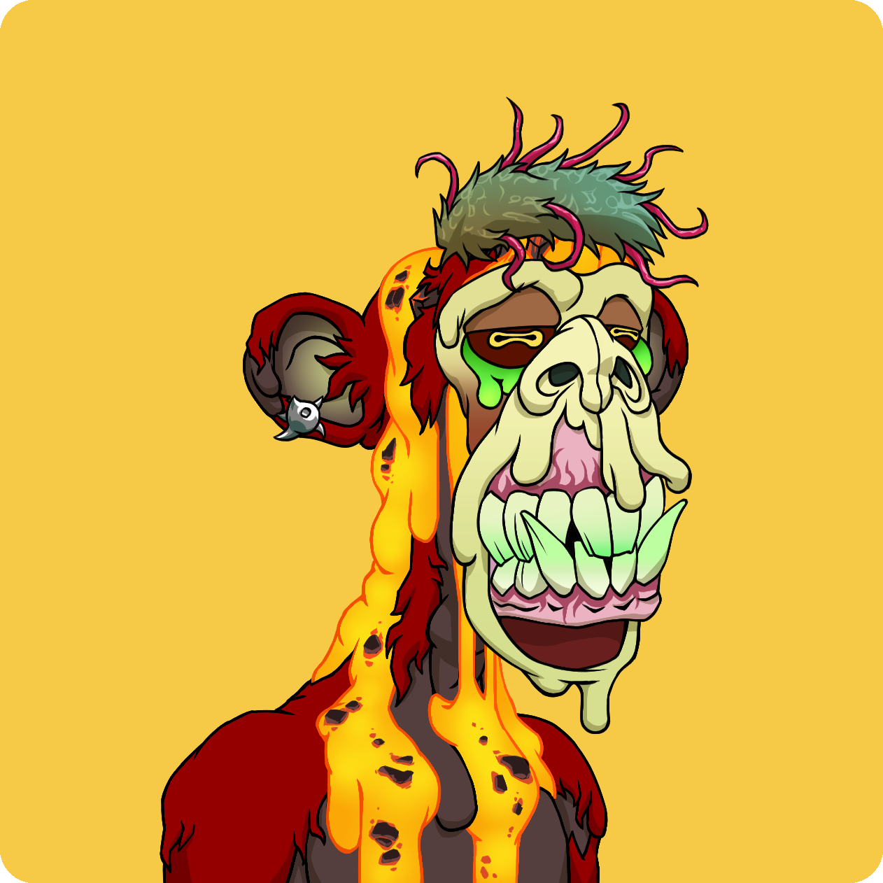 Yuga Labs - Mutant Ape Yacht Club - NFT # 4838