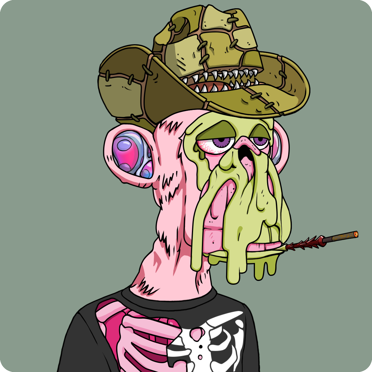 Yuga Labs - Mutant Ape Yacht Club - NFT # 15154