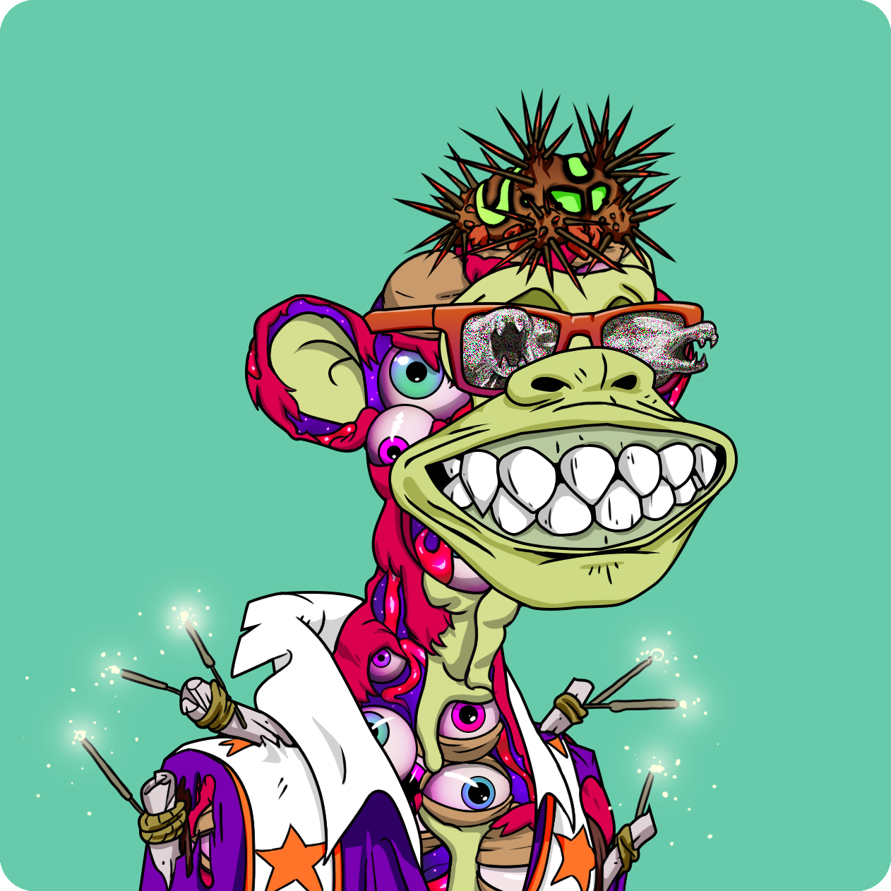 Yuga Labs - Mutant Ape Yacht Club - NFT # 8934