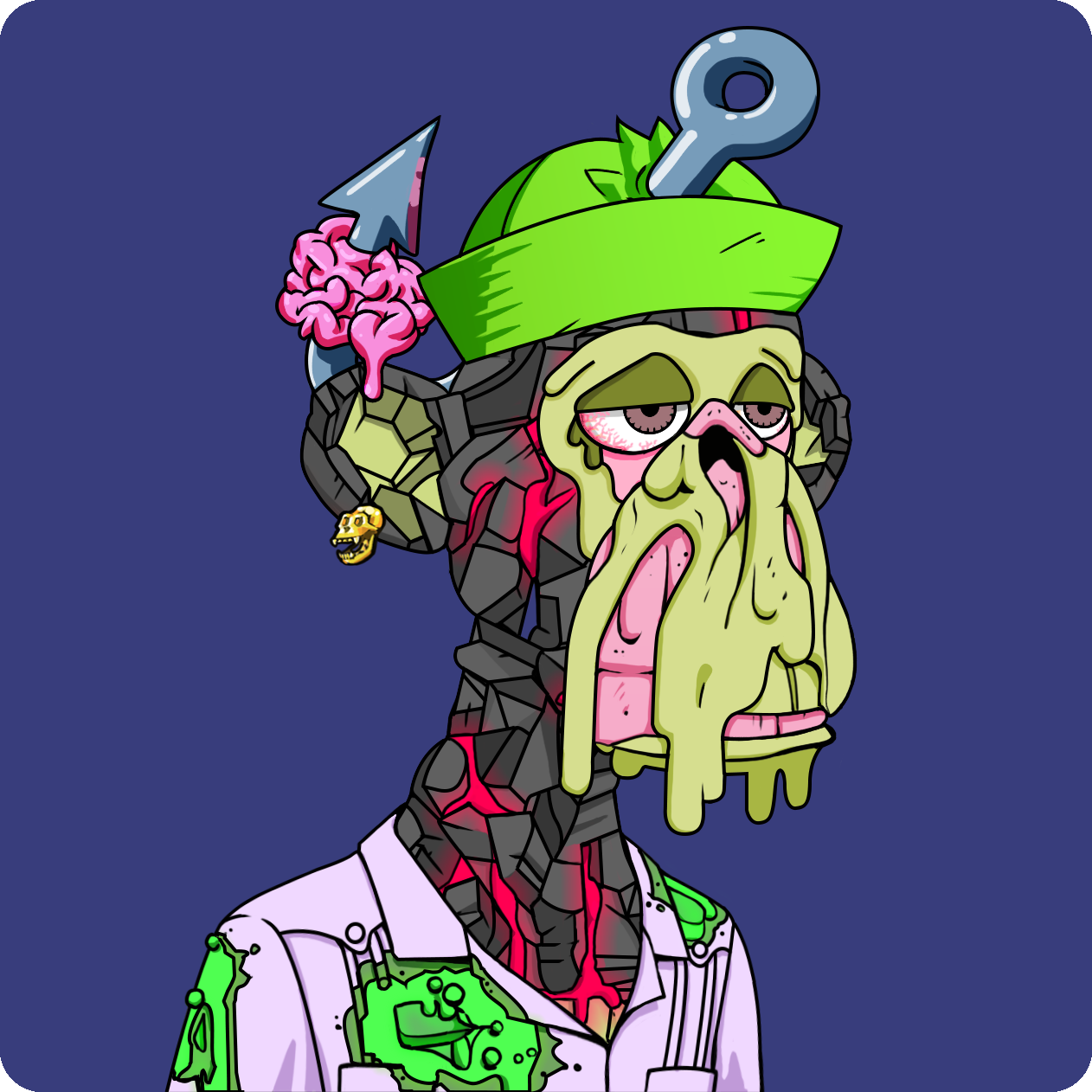 Yuga Labs - Mutant Ape Yacht Club - NFT # 21208