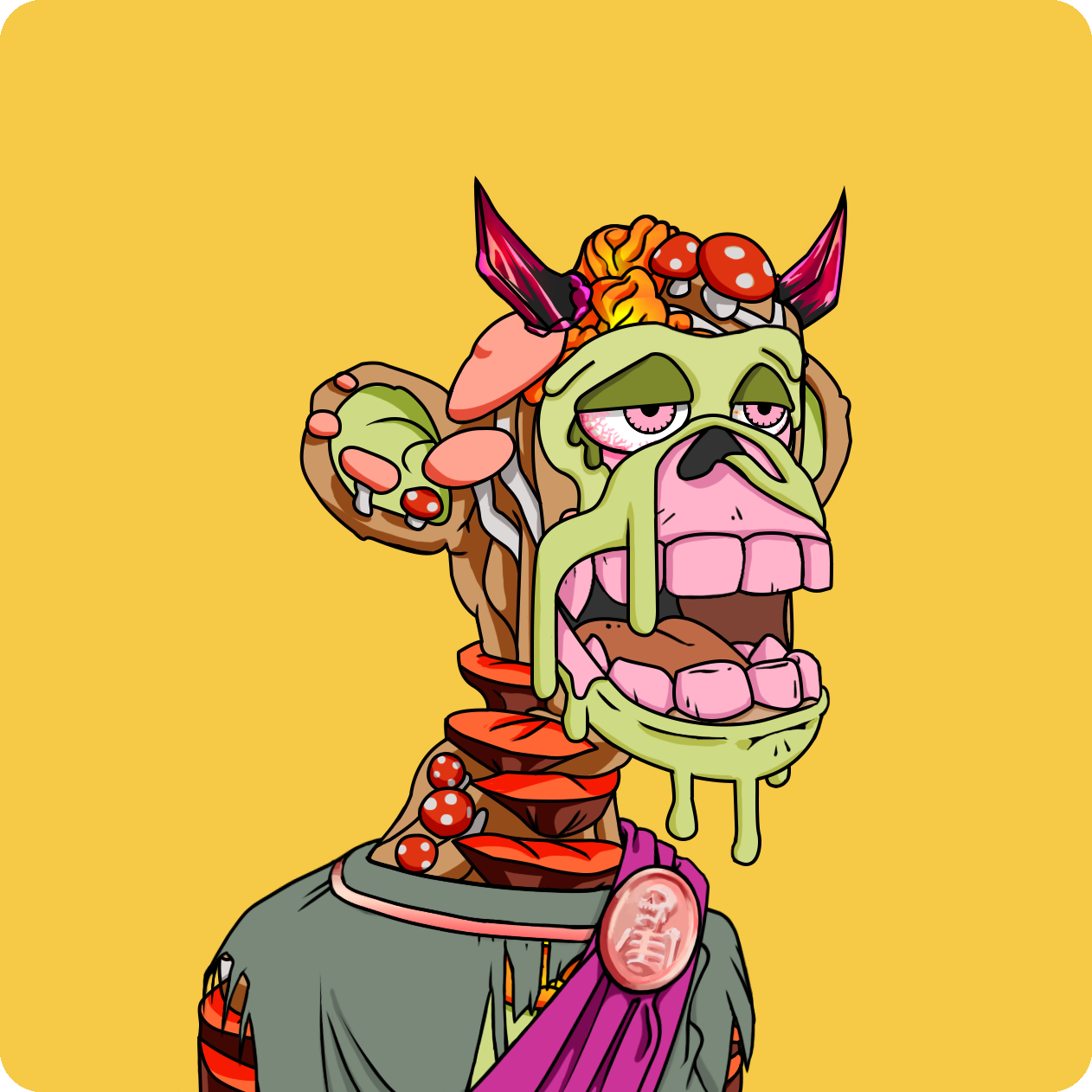 Yuga Labs - Mutant Ape Yacht Club - NFT # 14340