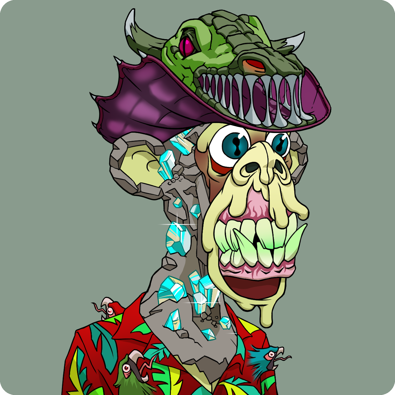 Yuga Labs - Mutant Ape Yacht Club - NFT # 4890