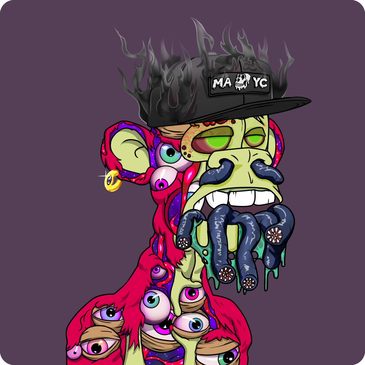 Yuga Labs - Mutant Ape Yacht Club - NFT # 2206