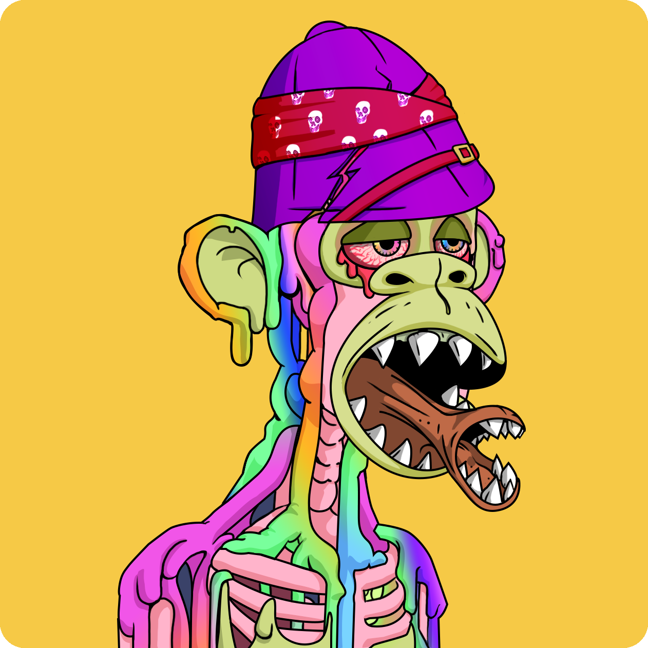 Yuga Labs - Mutant Ape Yacht Club - NFT # 9882