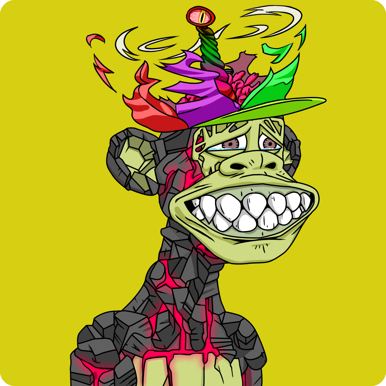 Yuga Labs - Mutant Ape Yacht Club - NFT # 1660