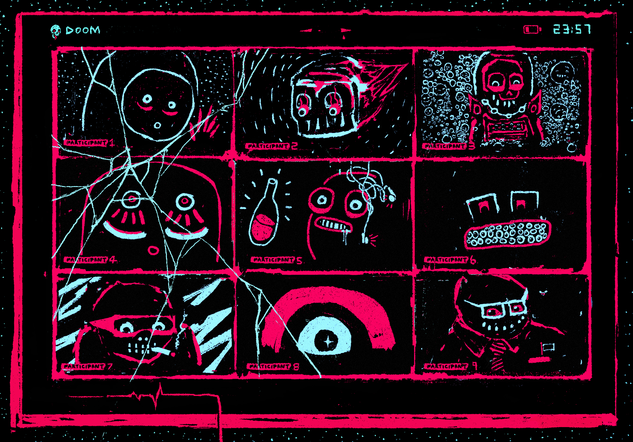 xCopy - Async Art Market - DOOM Party - NFT # 199