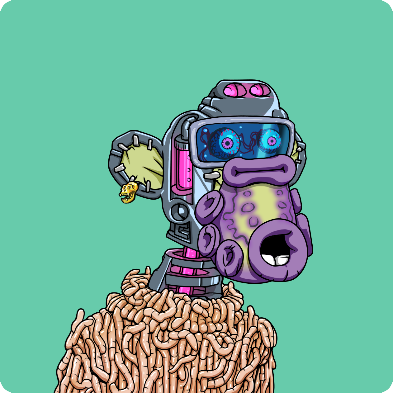 Yuga Labs - Mutant Ape Yacht Club - NFT # 24922