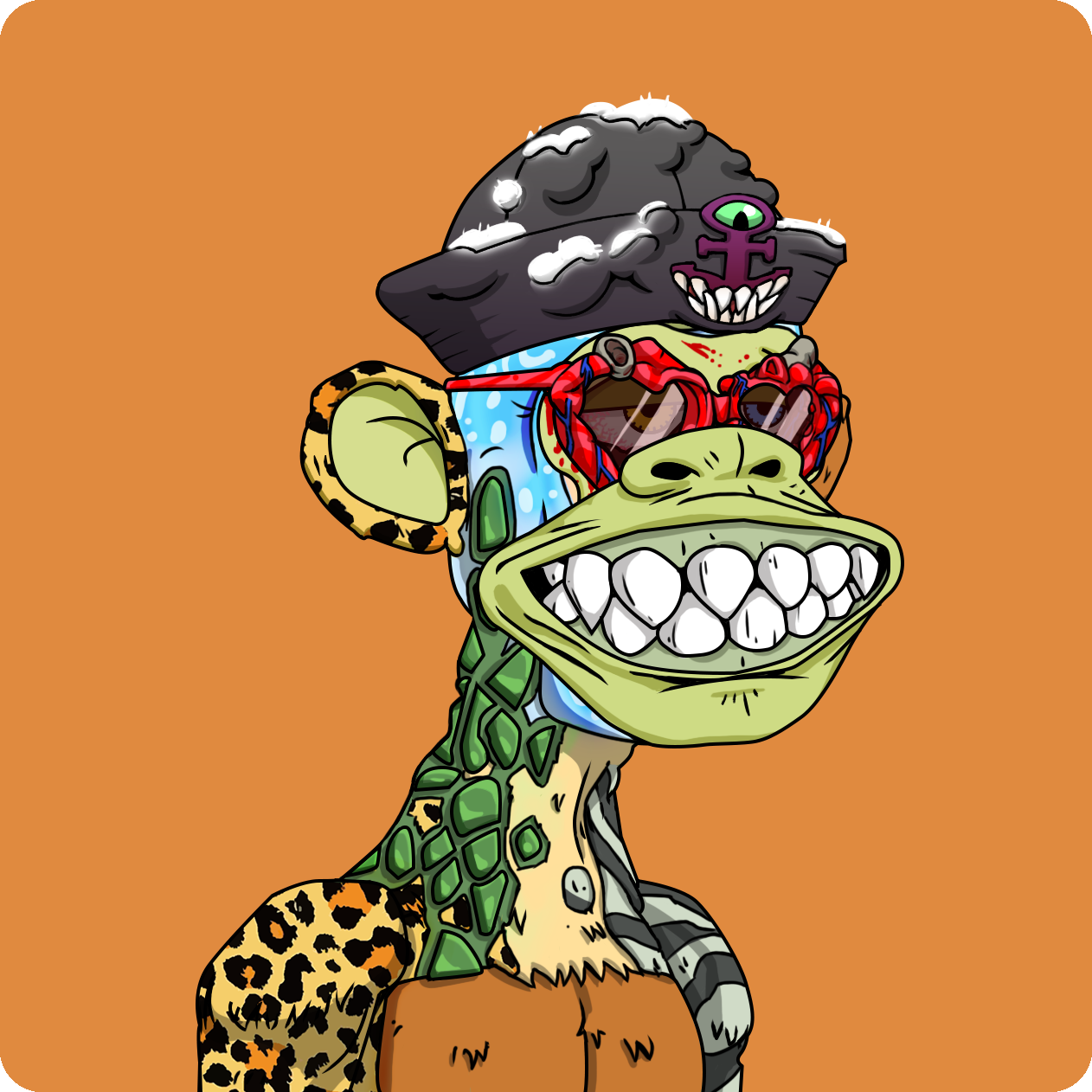 Yuga Labs - Mutant Ape Yacht Club - NFT # 8823