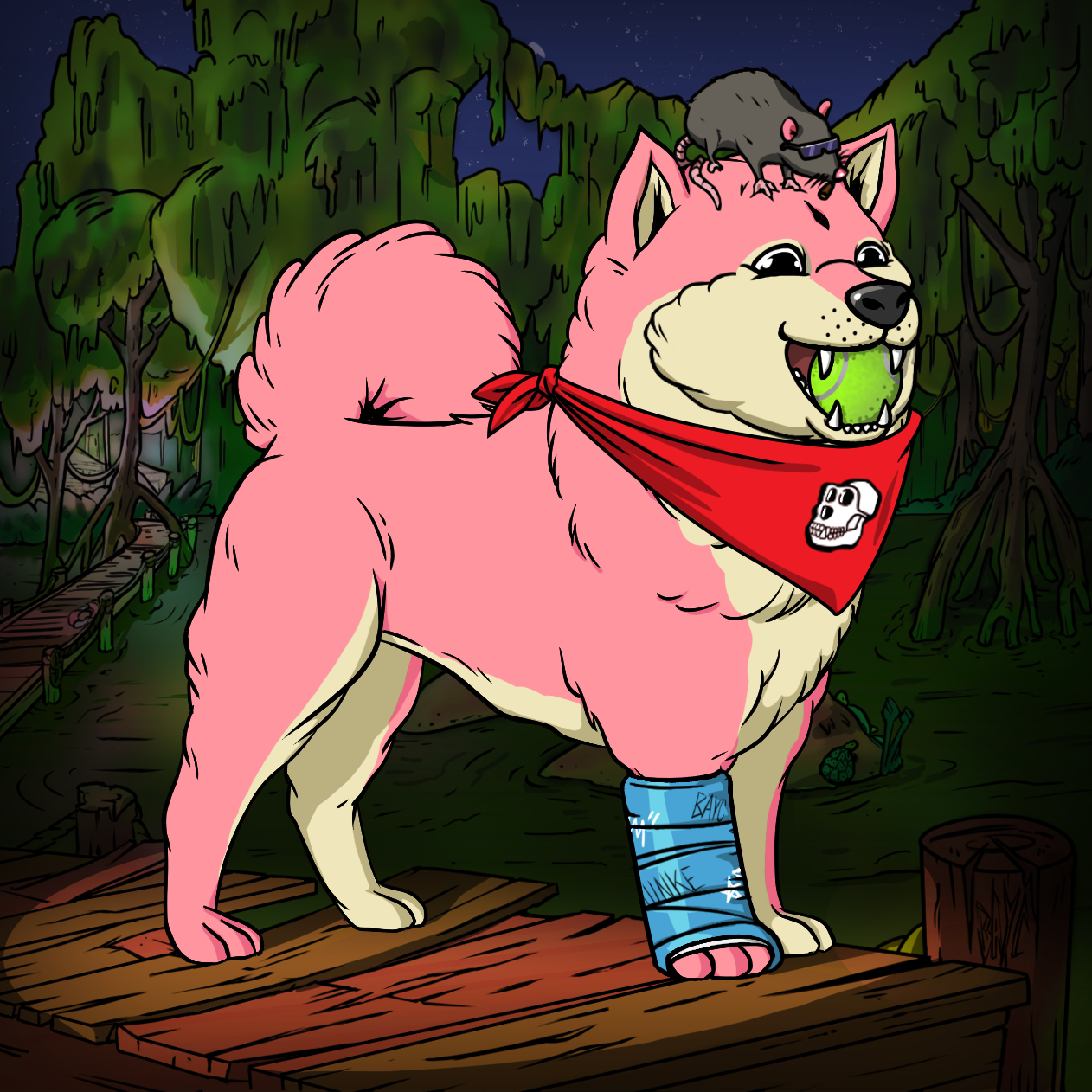 Yuga Labs - Bored Ape Kennel Club - NFT # 7534