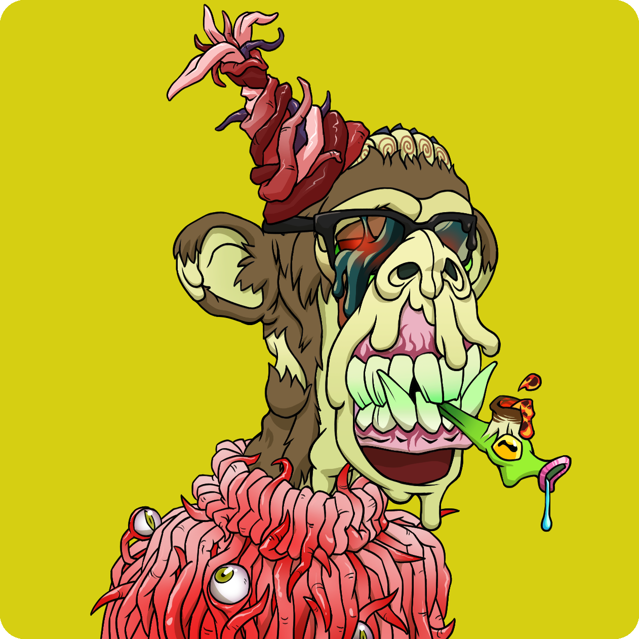 Yuga Labs - Mutant Ape Yacht Club - NFT # 21521