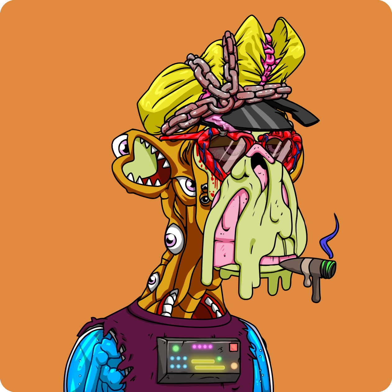 Yuga Labs - Mutant Ape Yacht Club - NFT # 25464