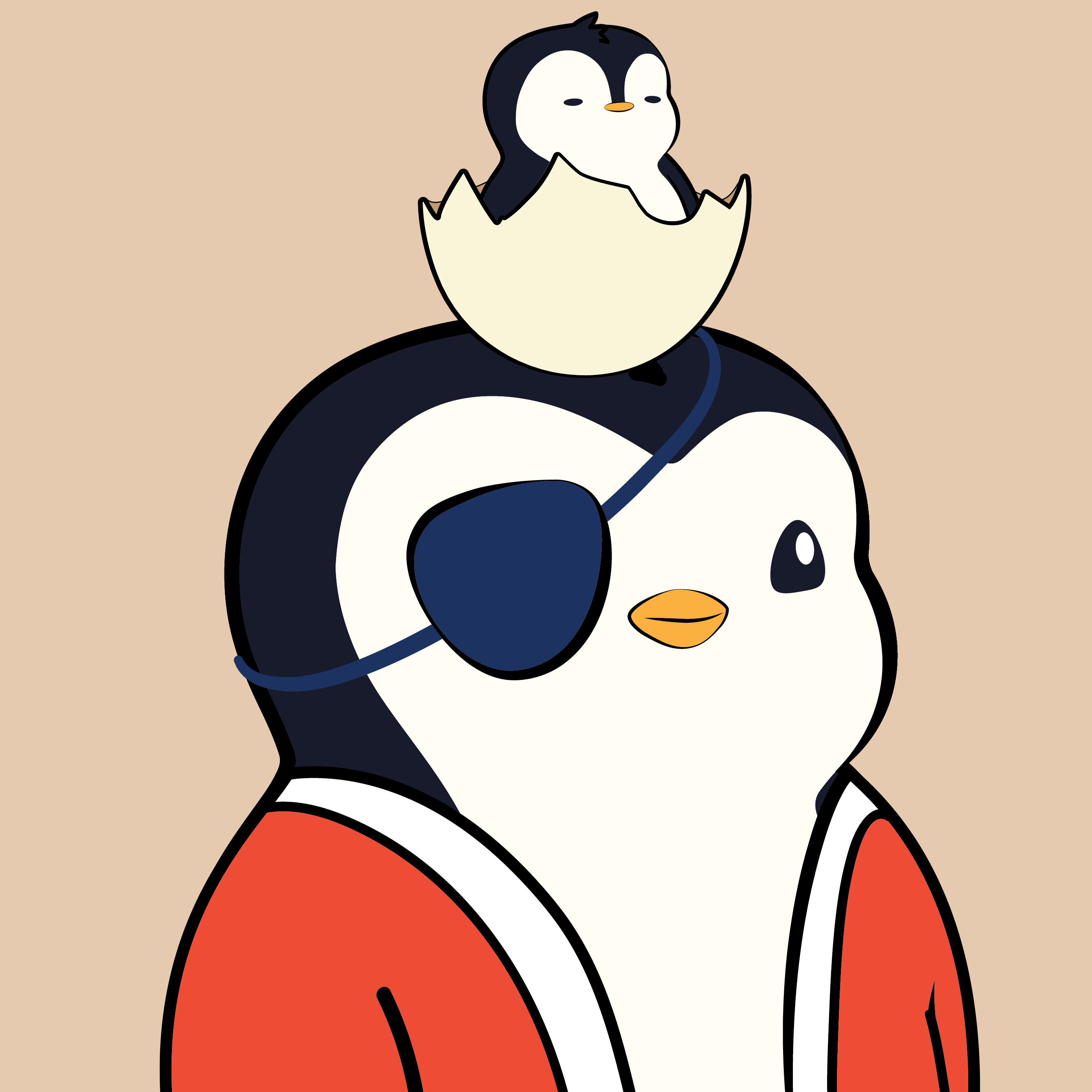 Pudgy Penguins - Pudgy Penguins - Pudgy Penguin #1060 - NFT # 1060