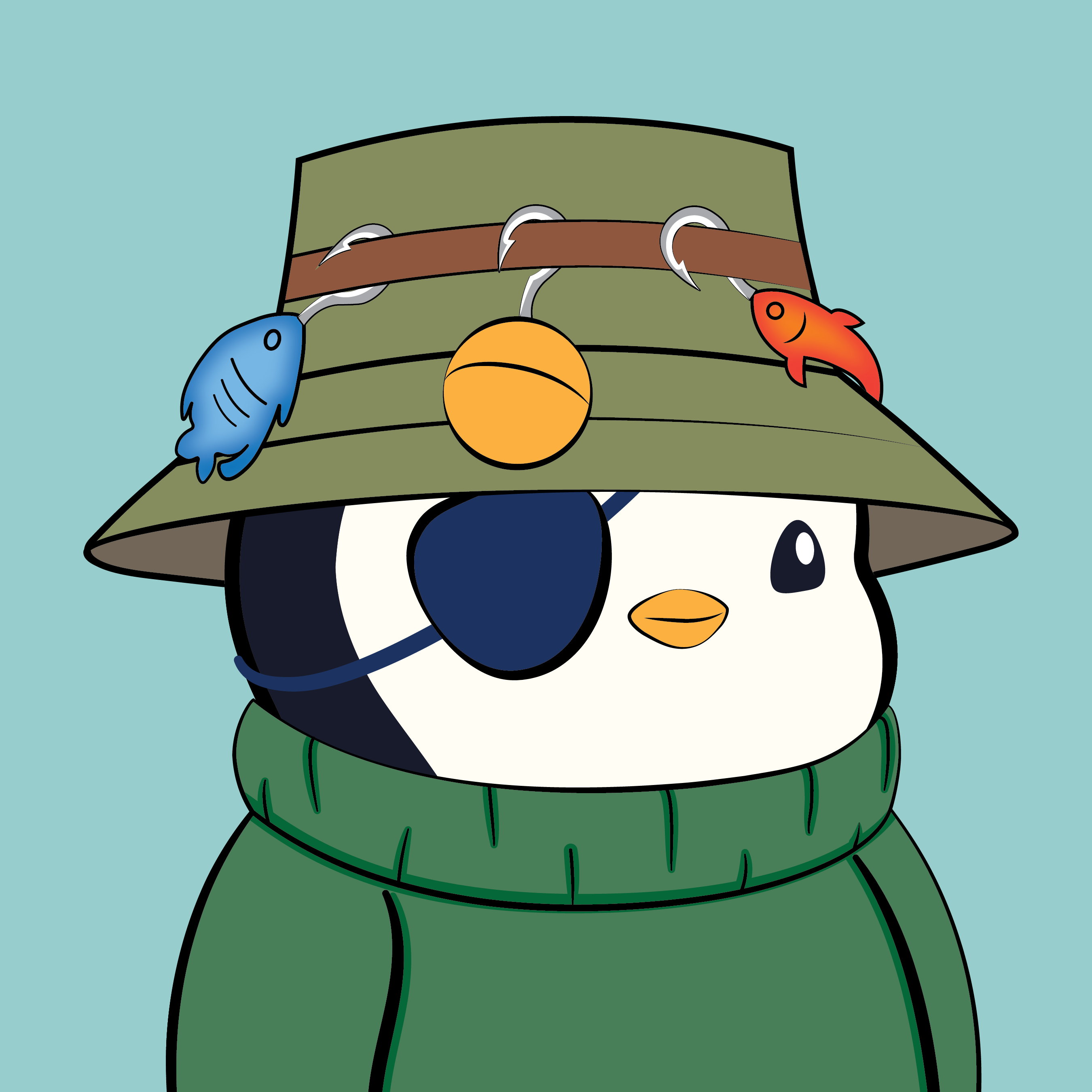 Pudgy Penguins - Pudgy Penguins - Pudgy Penguin #1078 - NFT # 1078