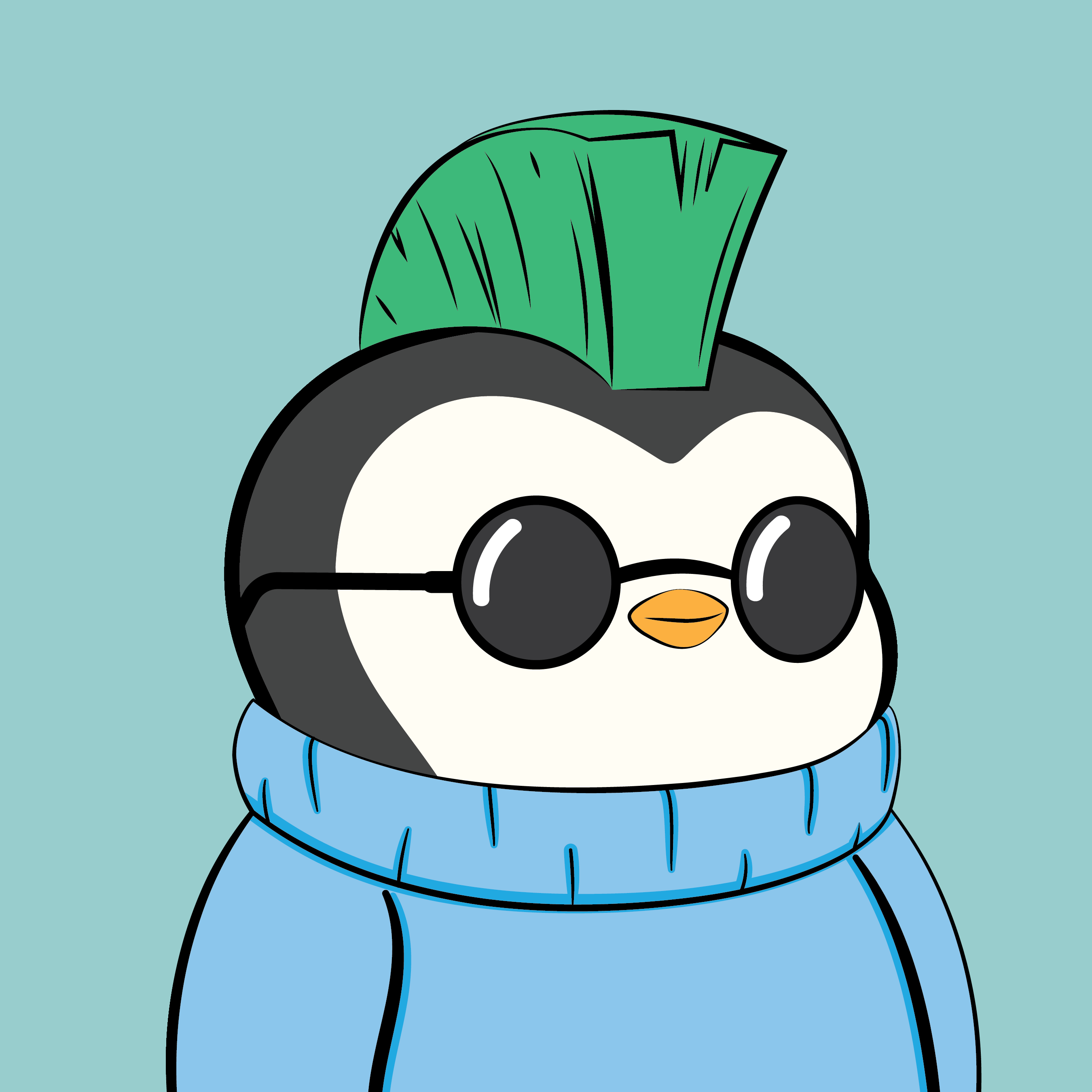 Pudgy Penguins - Pudgy Penguins - Pudgy Penguin #1100 - NFT # 1100