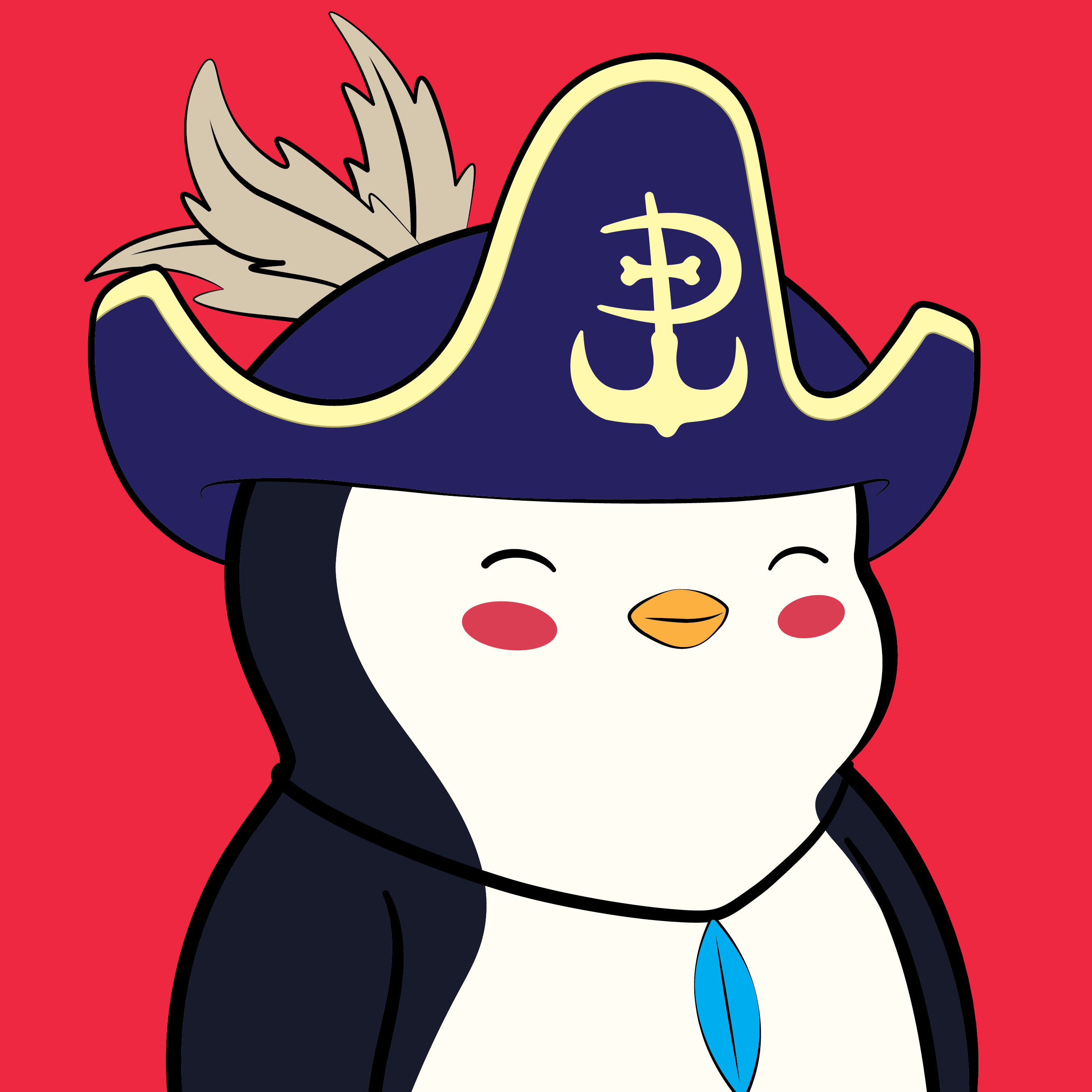 Pudgy Penguins - Pudgy Penguins - Pudgy Penguin #1128 - NFT # 1128