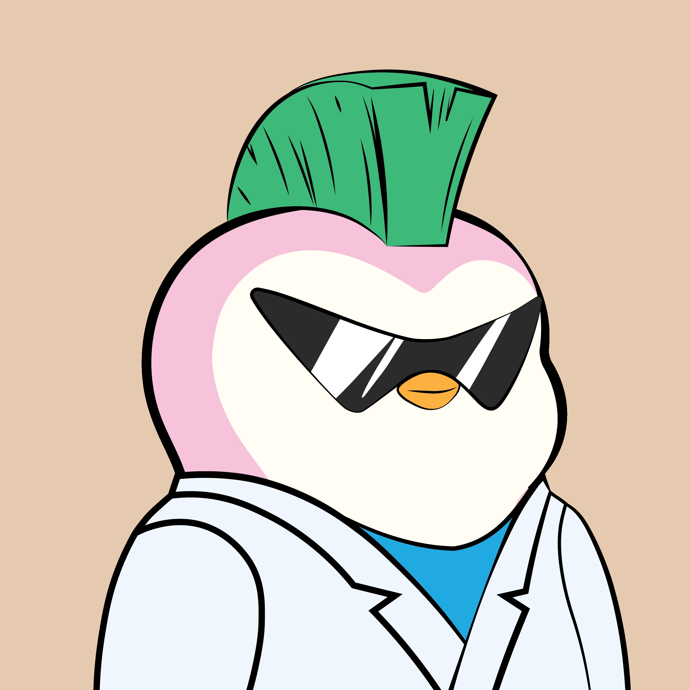 Pudgy Penguins - Pudgy Penguins - Pudgy Penguin #1157 - NFT # 1157